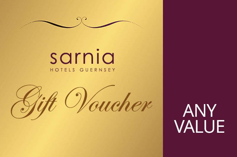 Hotel gift voucher.