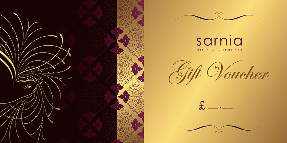Hotel gift vouchers.