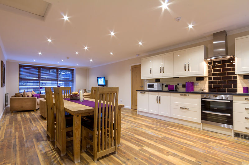 Self catering apartments.